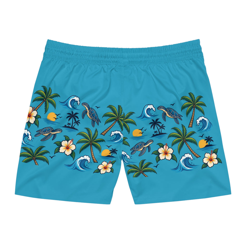 Men's Mid-Length Swim Shorts (AOP)