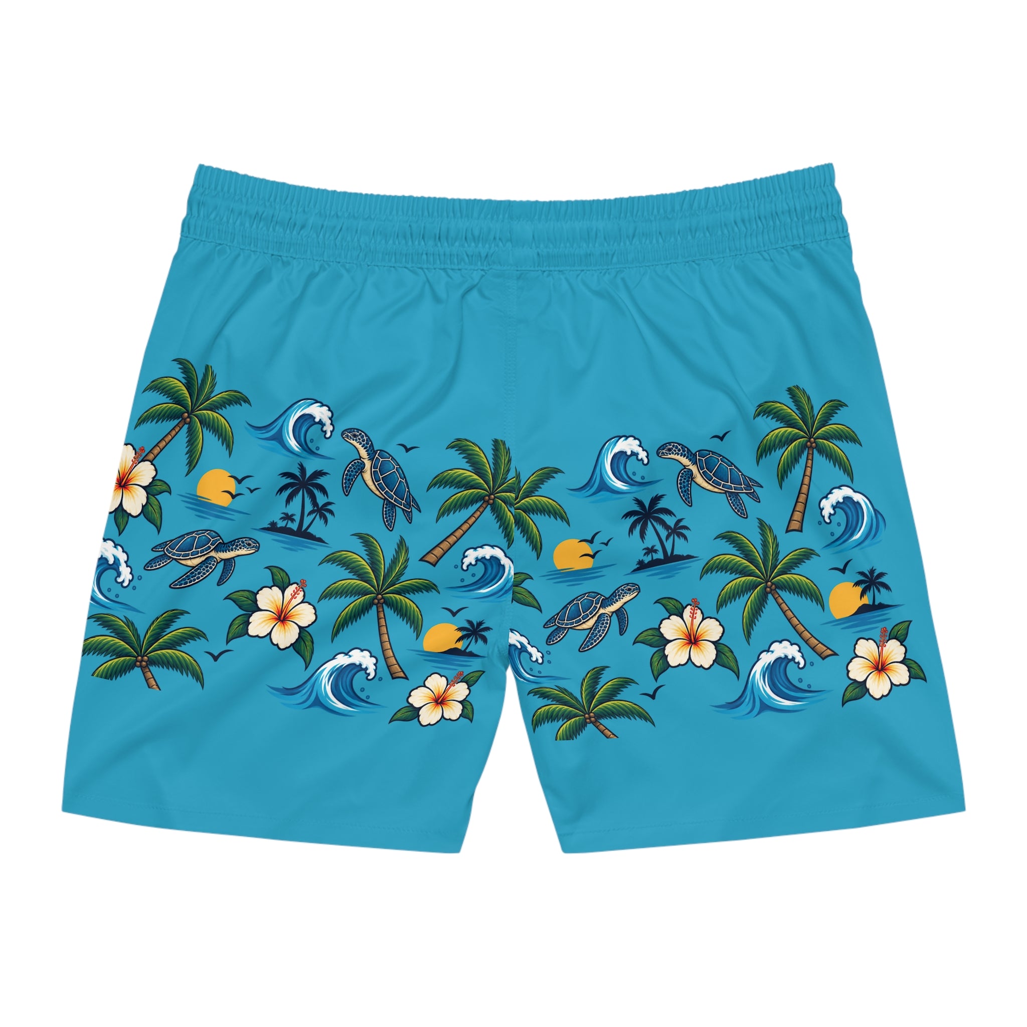 Men's Mid-Length Swim Shorts (AOP)