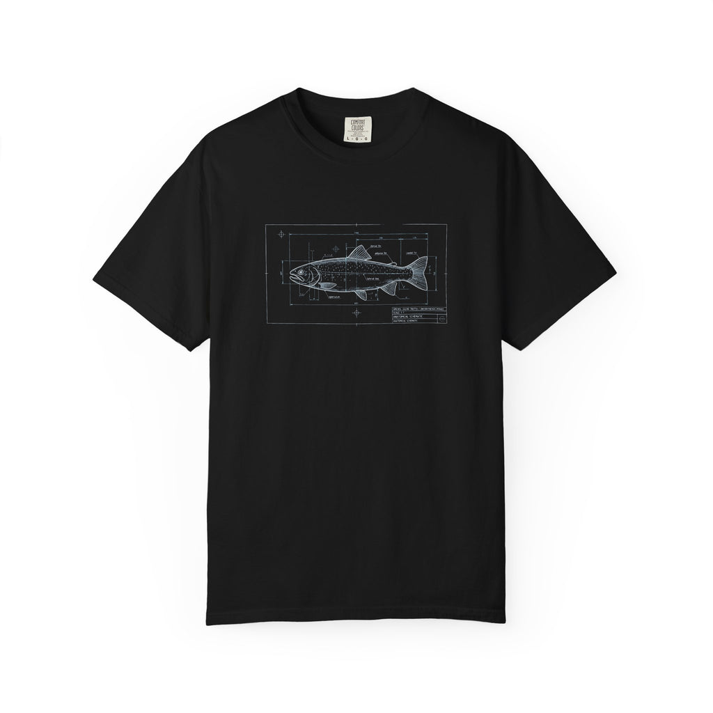 Unisex Garment-Dyed T-shirt Trout Image