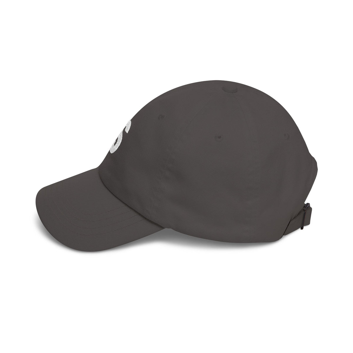 Distressed Letter S Dad Cap | Embroidered Initial Baseball Hat