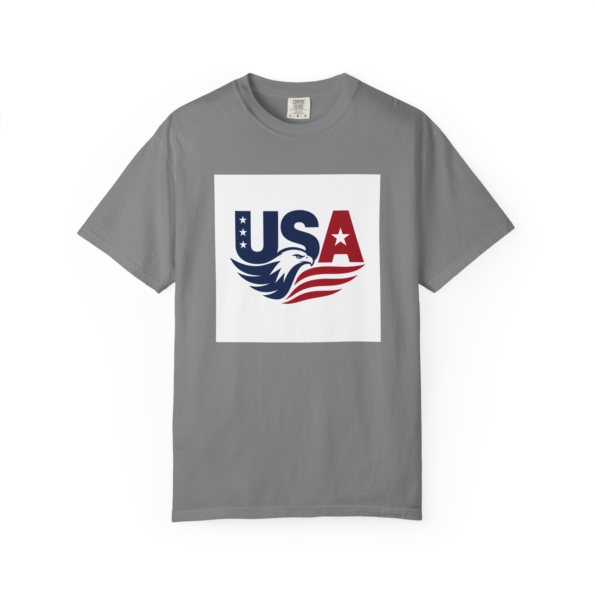 USA Eagle Graphic T-Shirt | Patriotic American Flag Design