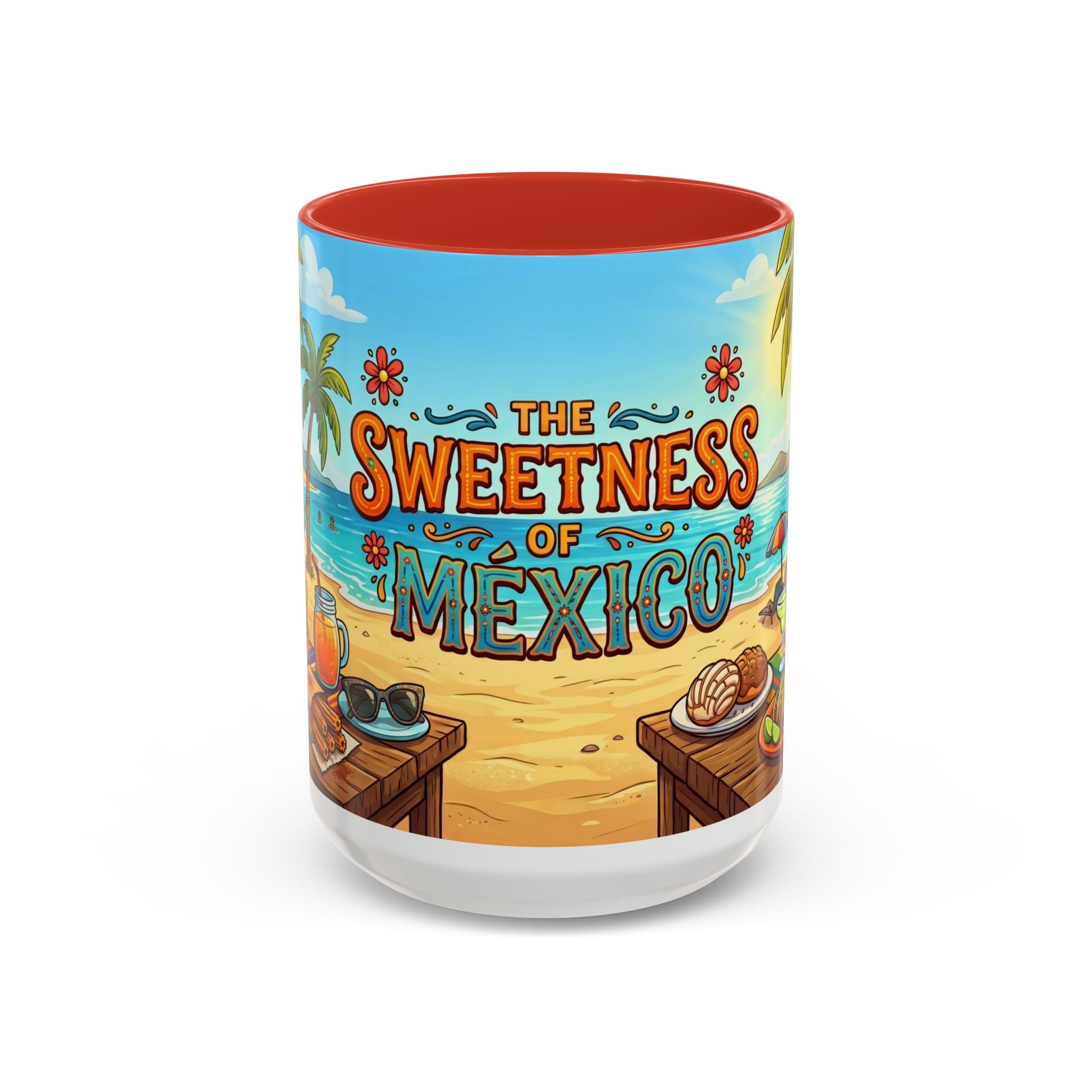 The Sweetness of Mexico Coffee Mug | Mexican Beach Food Illustration