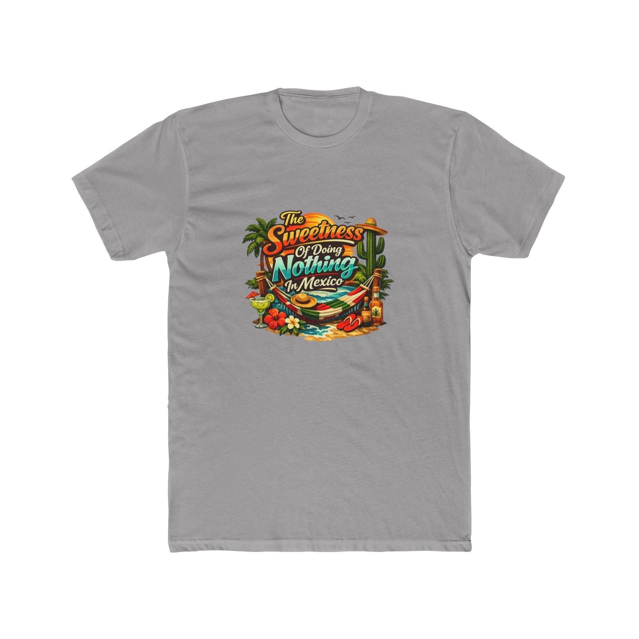 Mexico Vacation T-Shirt — "The Sweetness of Doing Nothing in Mexico" Tropical Graphic Tee