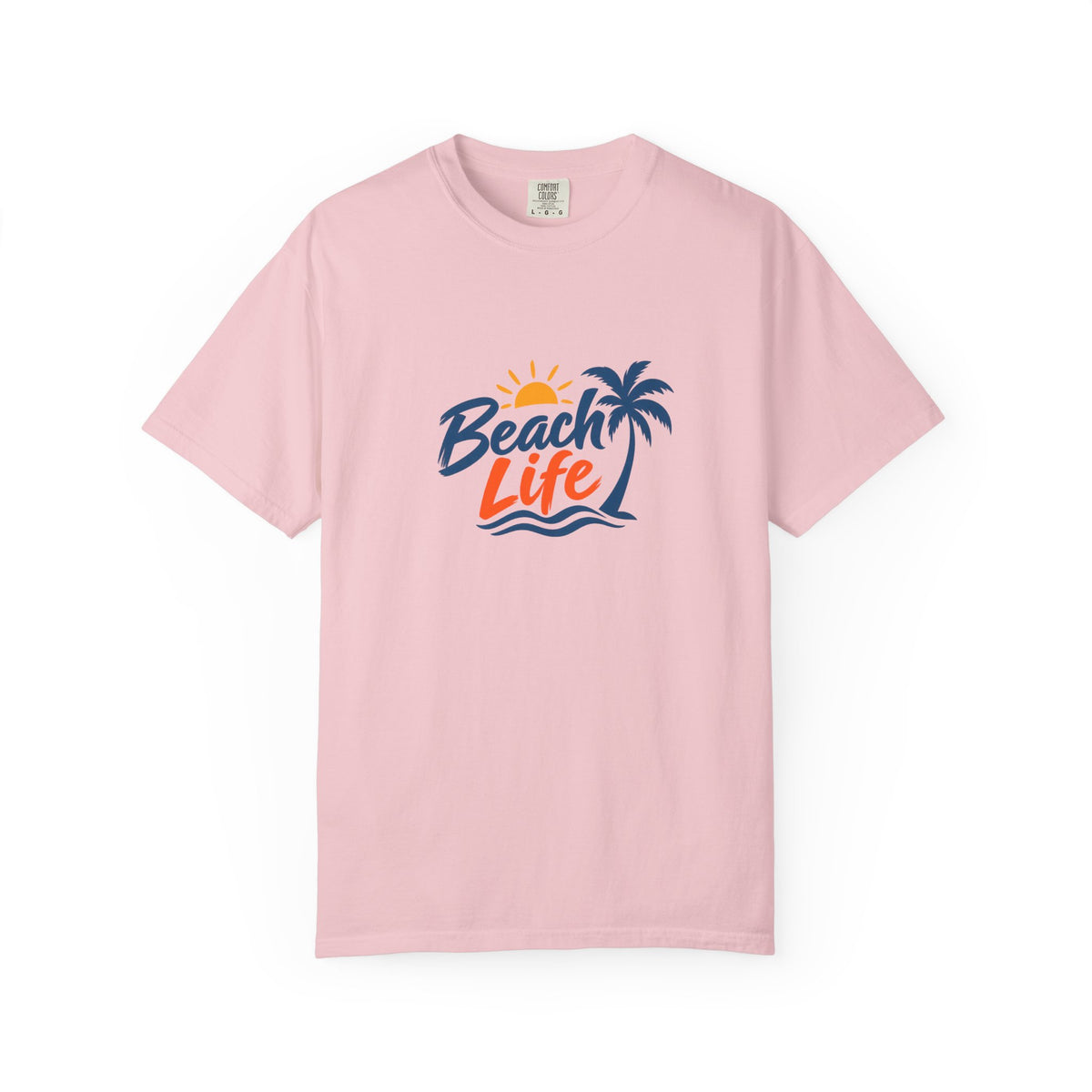 Beach Life T-Shirt — Palm Tree Sunset Graphic Tee