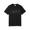 Evolution to Robot T-shirt | Human to Android Progression Graphic