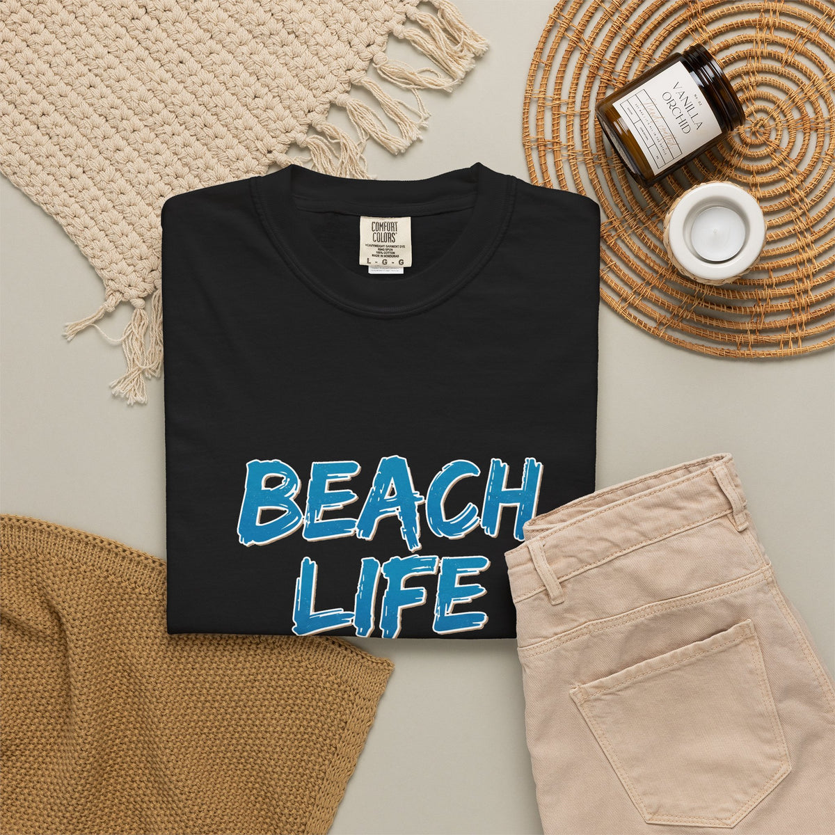 Beach Life T-Shirt — Casual Graphic Tee for Beach Lovers