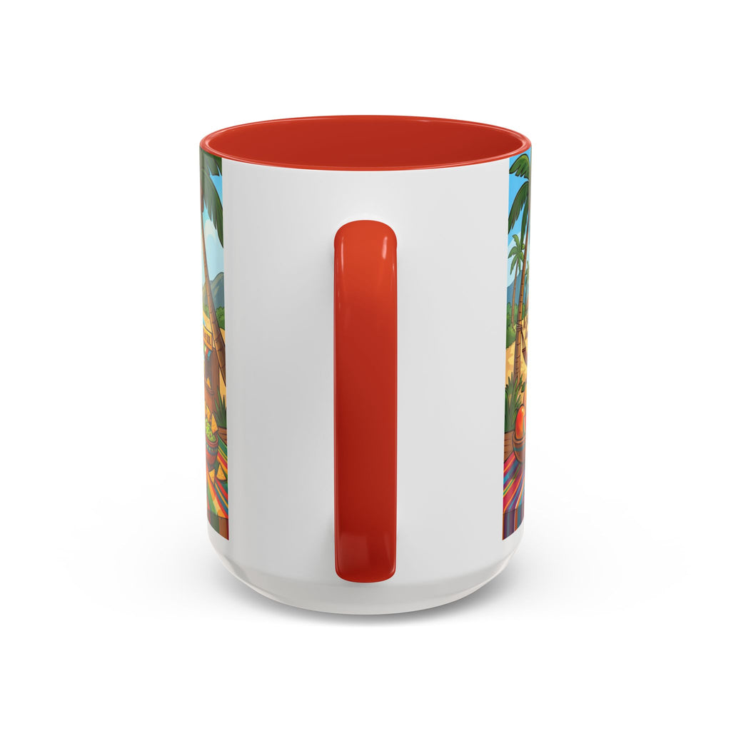The Sweetness of Mexico Coffee Mug | Mexican Beach Food Illustration