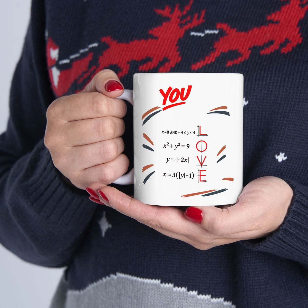 Inspirational Ceramic Mug — "You Are Loved" Motivational Coffee Cup (11oz/15oz)