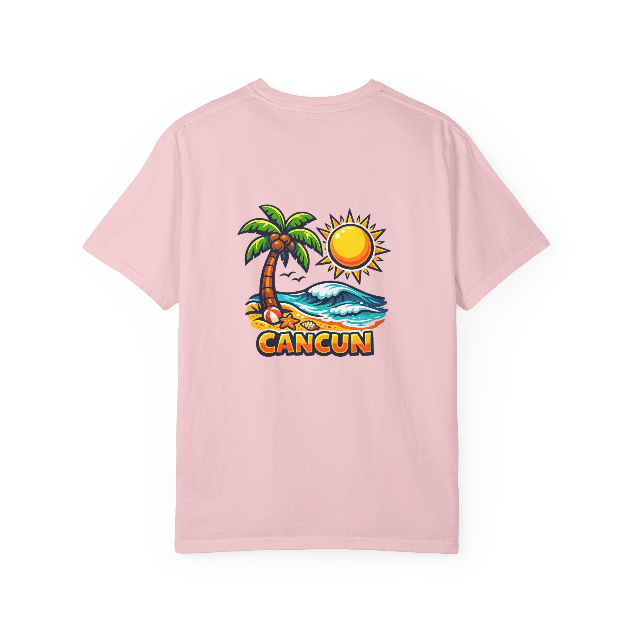 Cancun Beach T-Shirt — Tropical Palm Tree Vacation Tee