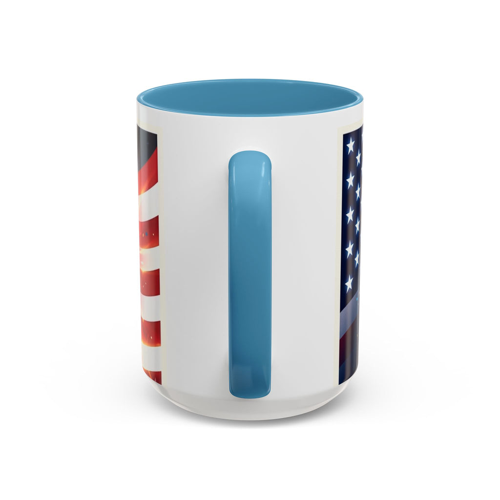 USA 250 Anniversary Coffee Mug | Flag Accent 11oz 15oz