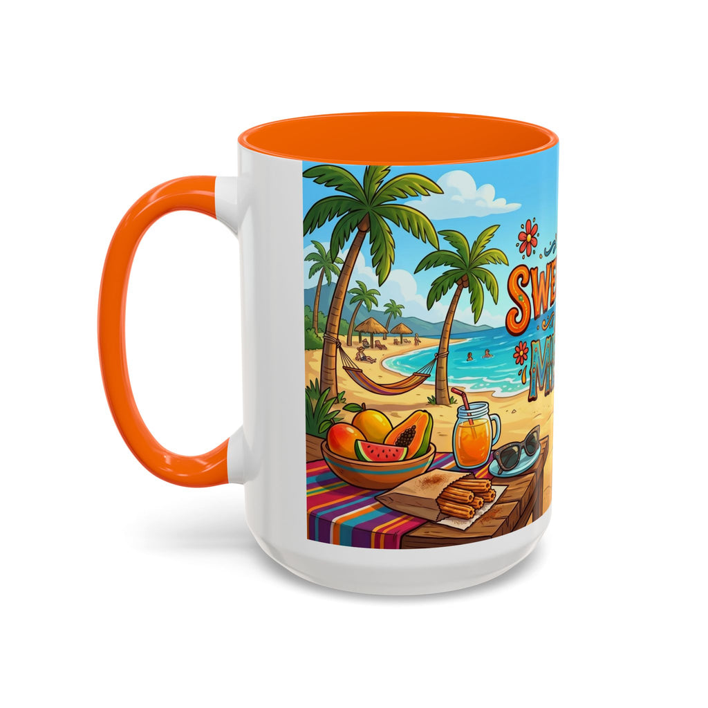 The Sweetness of Mexico Coffee Mug | Mexican Beach Food Illustration