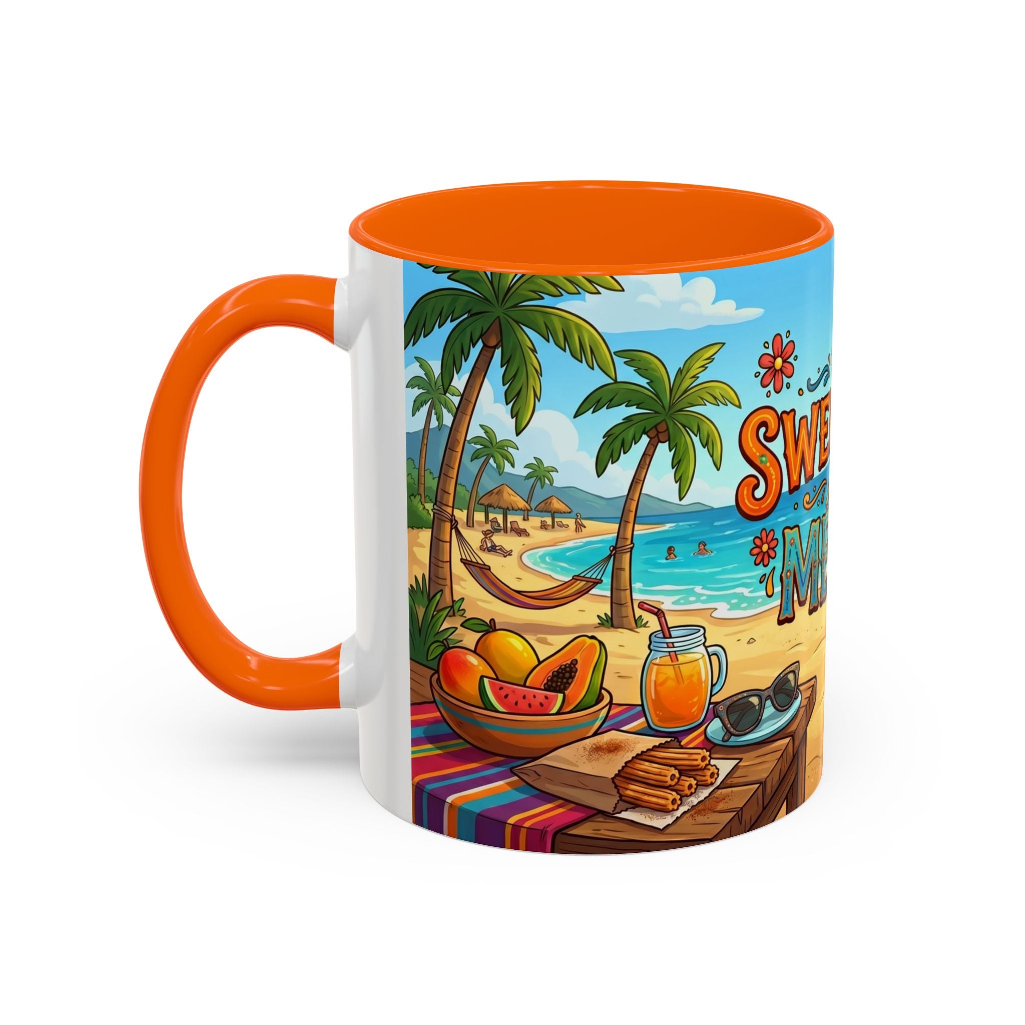 The Sweetness of Mexico Coffee Mug | Mexican Beach Food Illustration