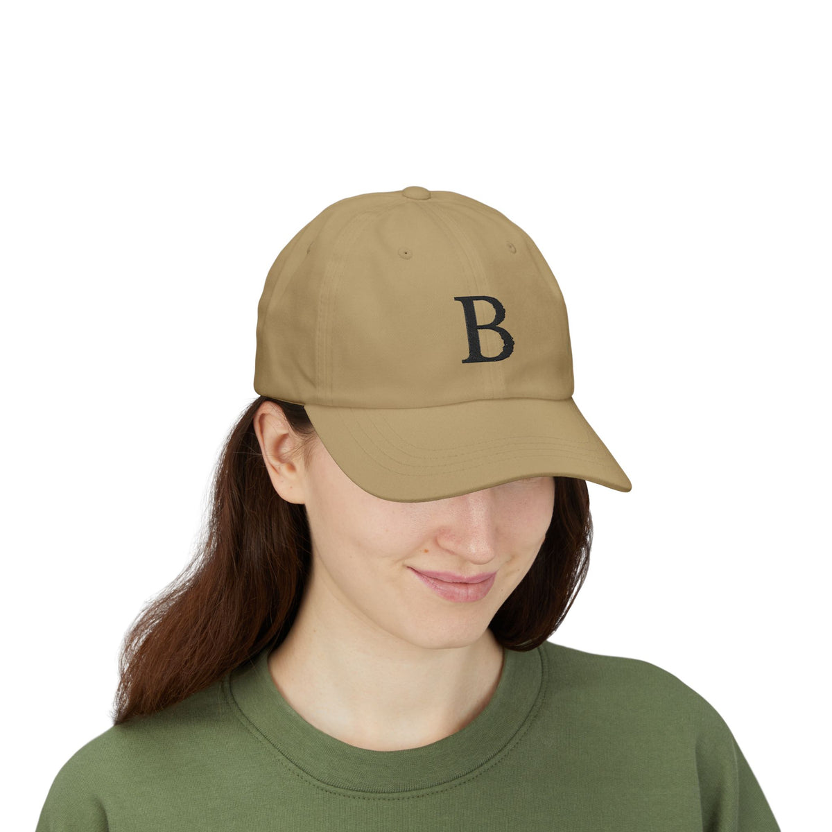 Letter B Embroidered Cap