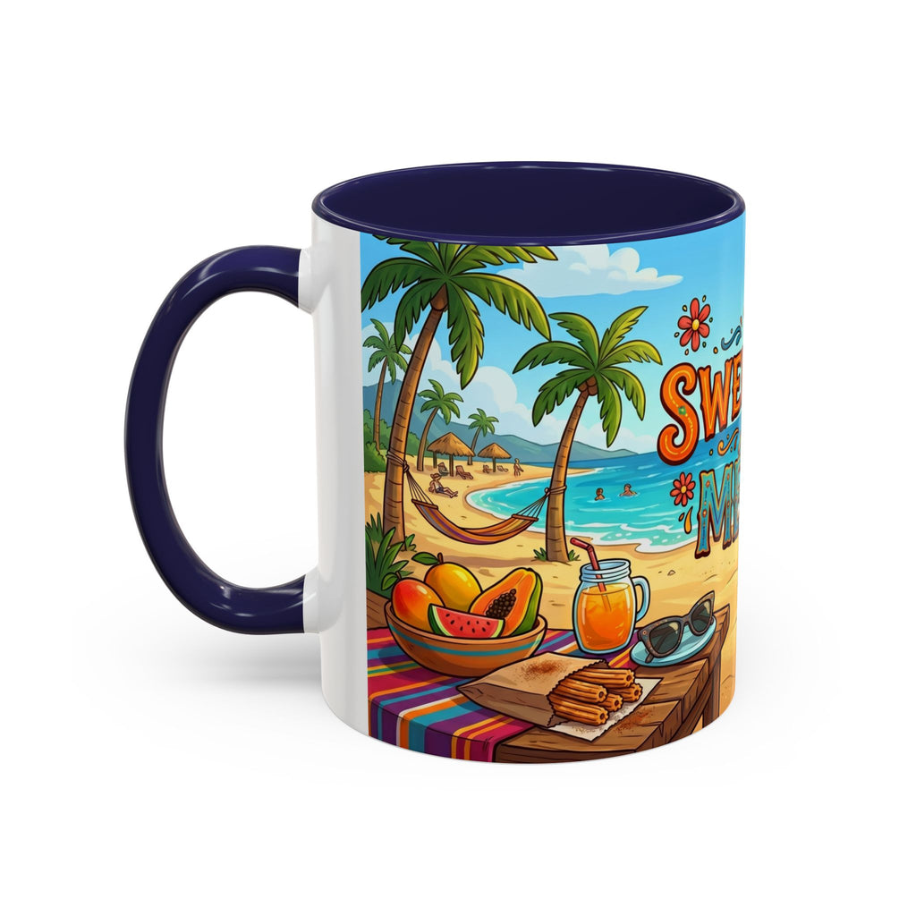 The Sweetness of Mexico Coffee Mug | Mexican Beach Food Illustration