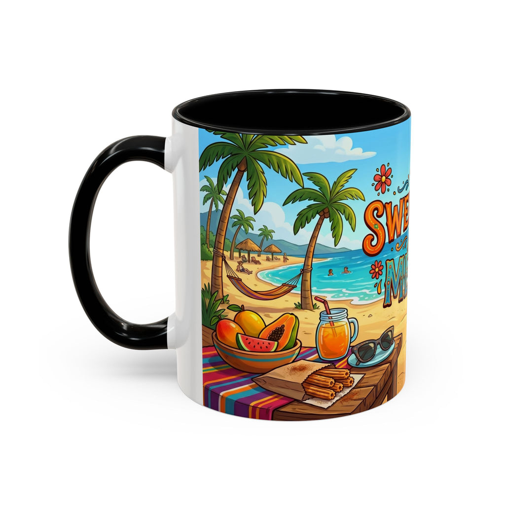 The Sweetness of Mexico Coffee Mug | Mexican Beach Food Illustration