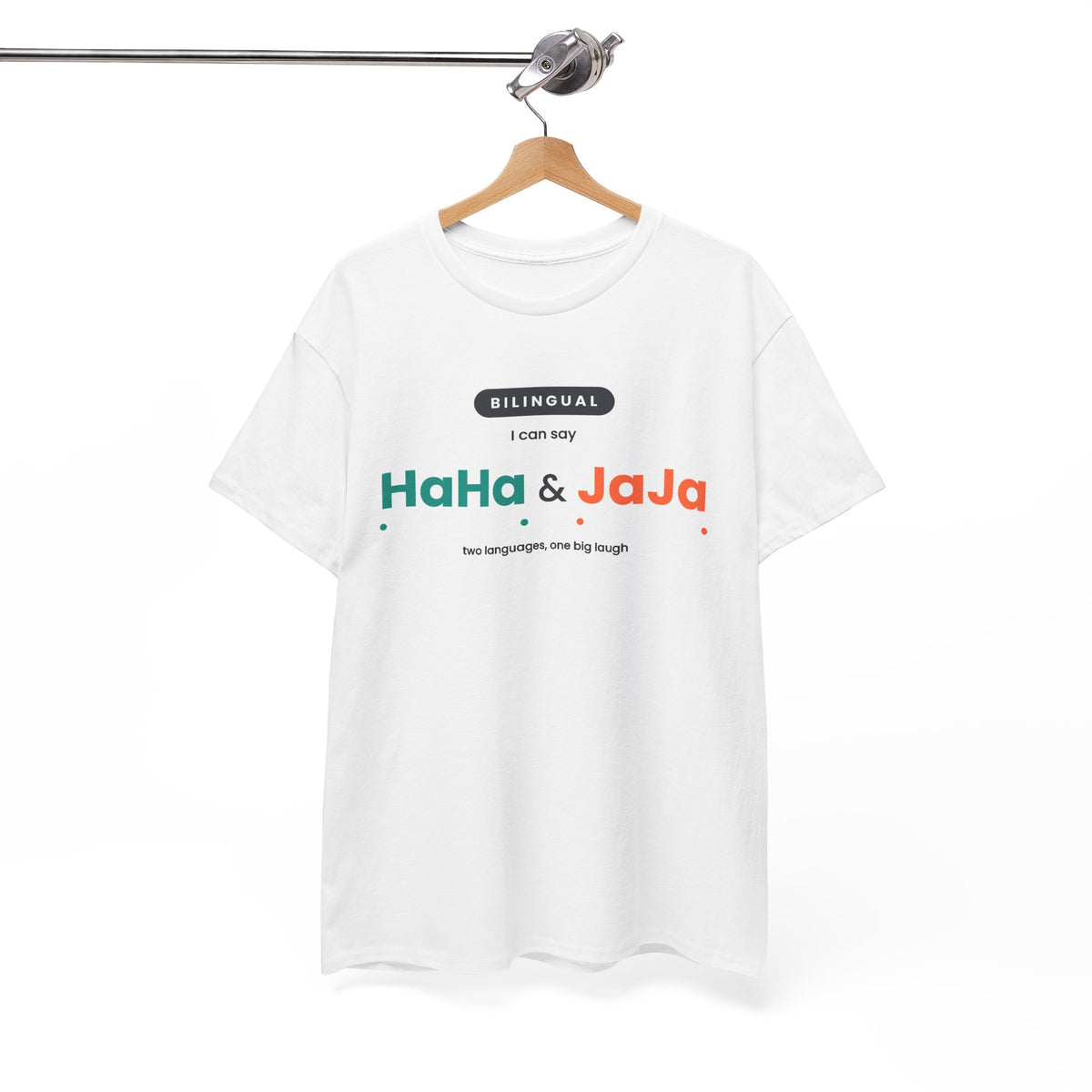 Bilingual HaHa & JaJa Tee | Funny Language Shirt