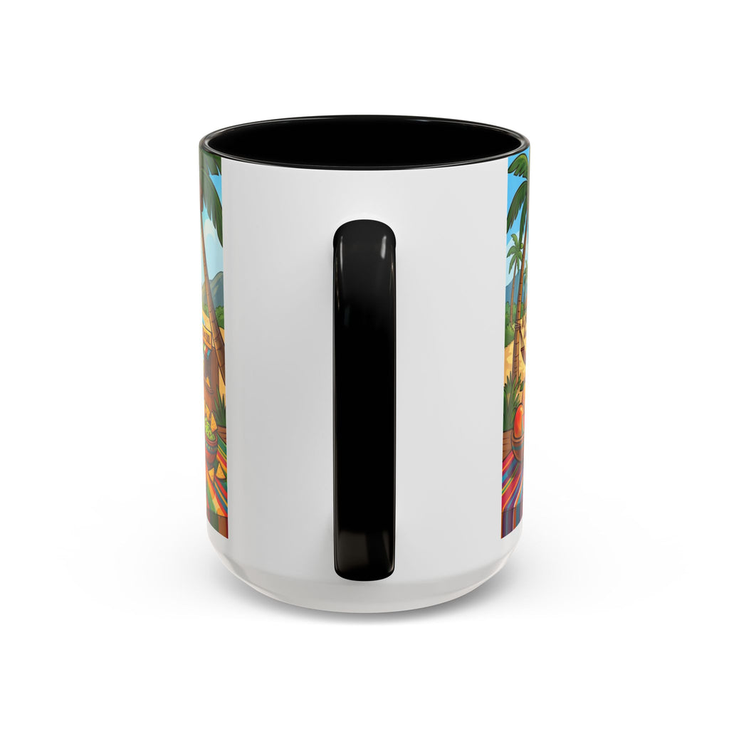 The Sweetness of Mexico Coffee Mug | Mexican Beach Food Illustration