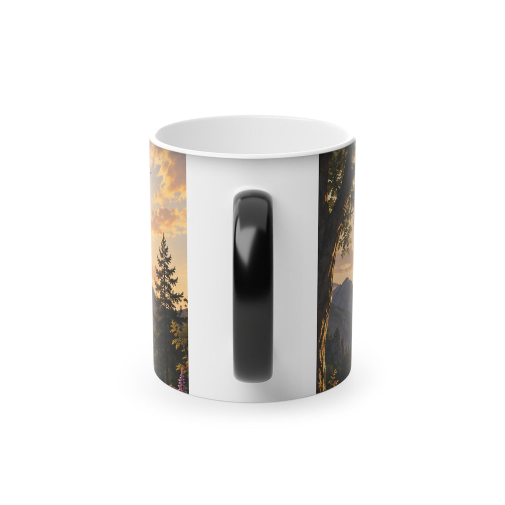 Peace of Mind Magic Mug — Inspirational Sunrise Scenic Coffee Cup