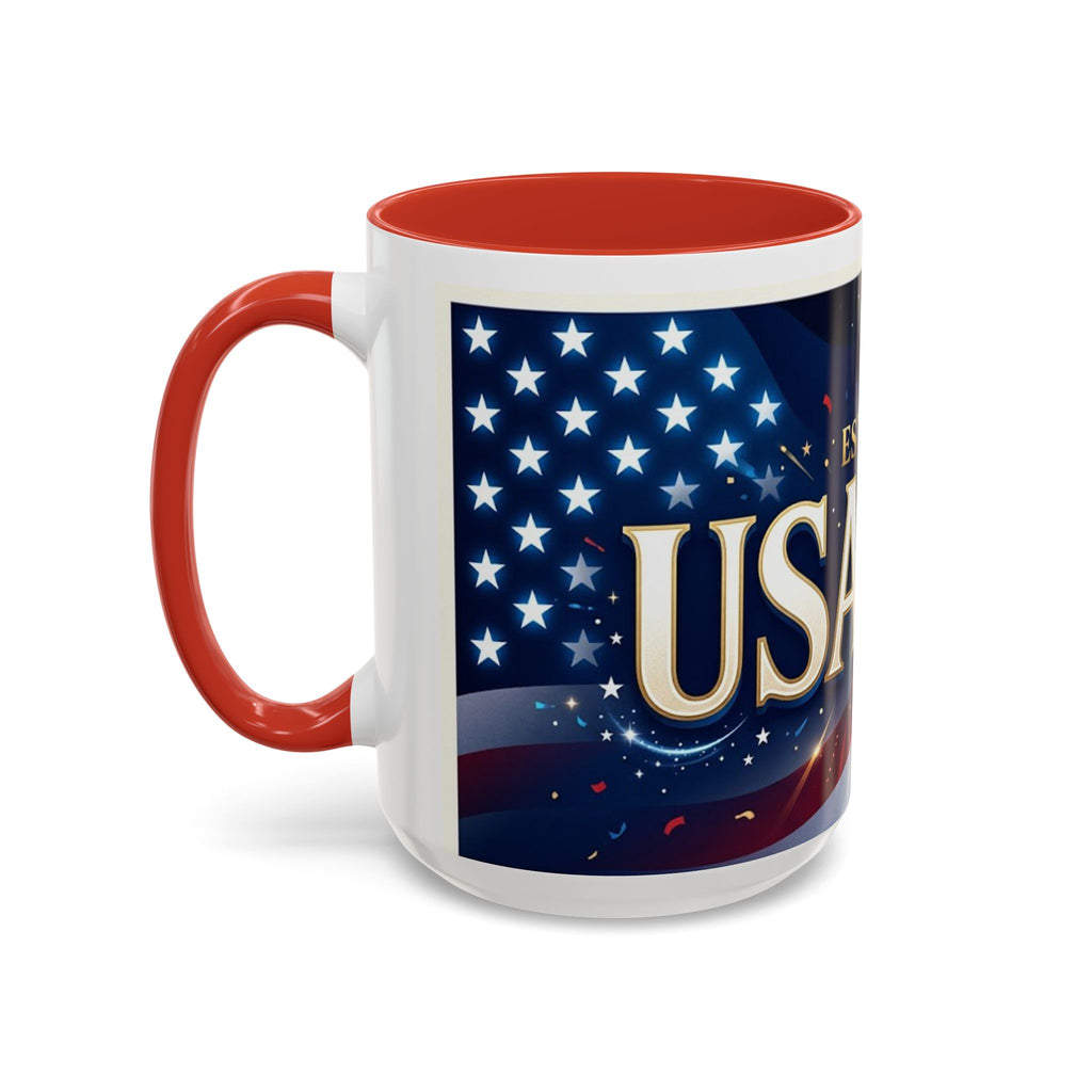 USA 250 Anniversary Coffee Mug | Flag Accent 11oz 15oz