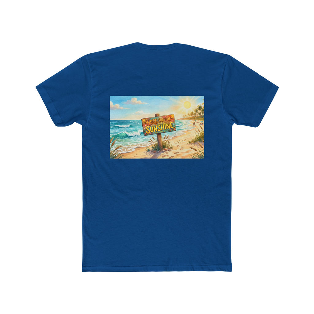 Beach Sunshine Sign T-Shirt | Tropical Ocean Scene