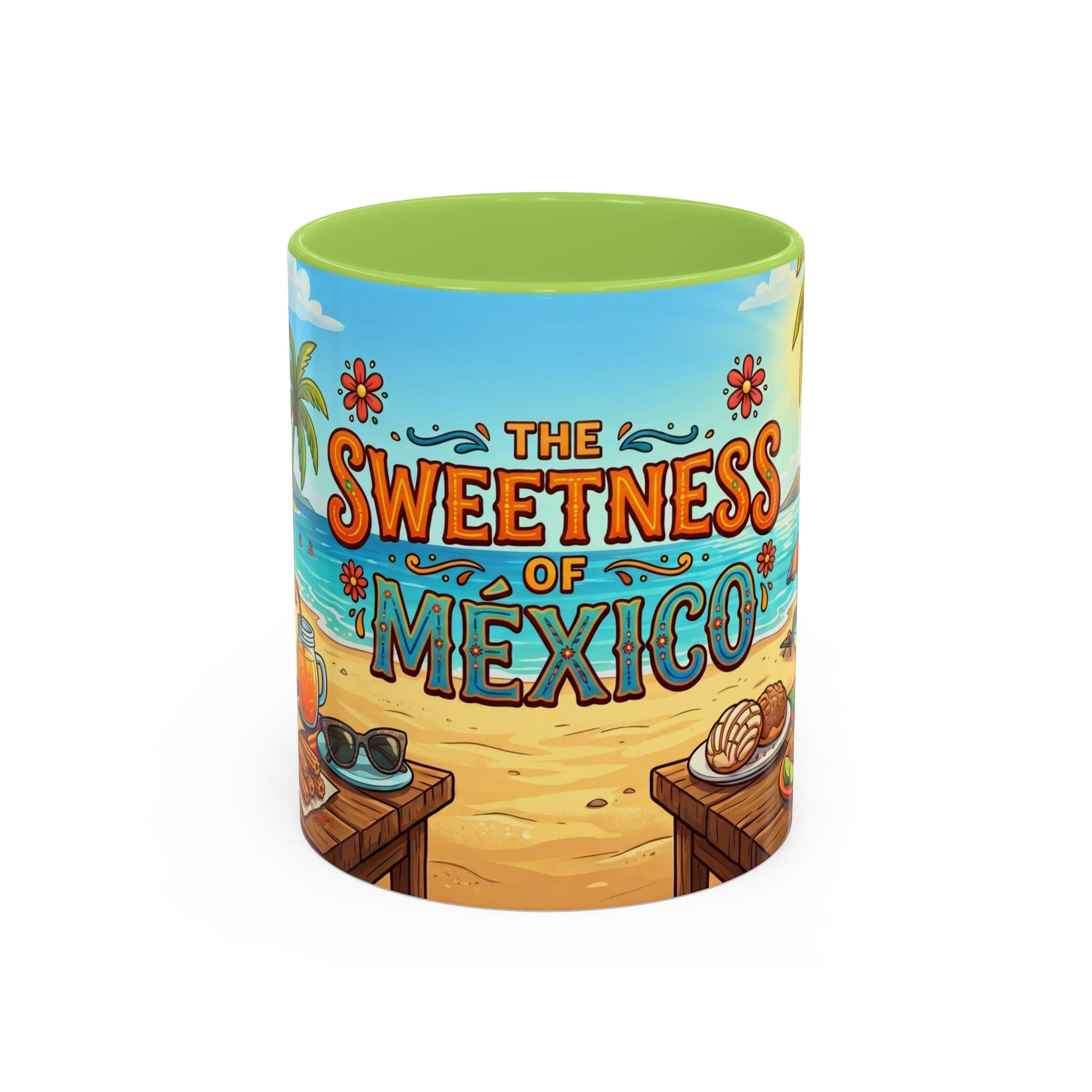 The Sweetness of Mexico Coffee Mug | Mexican Beach Food Illustration