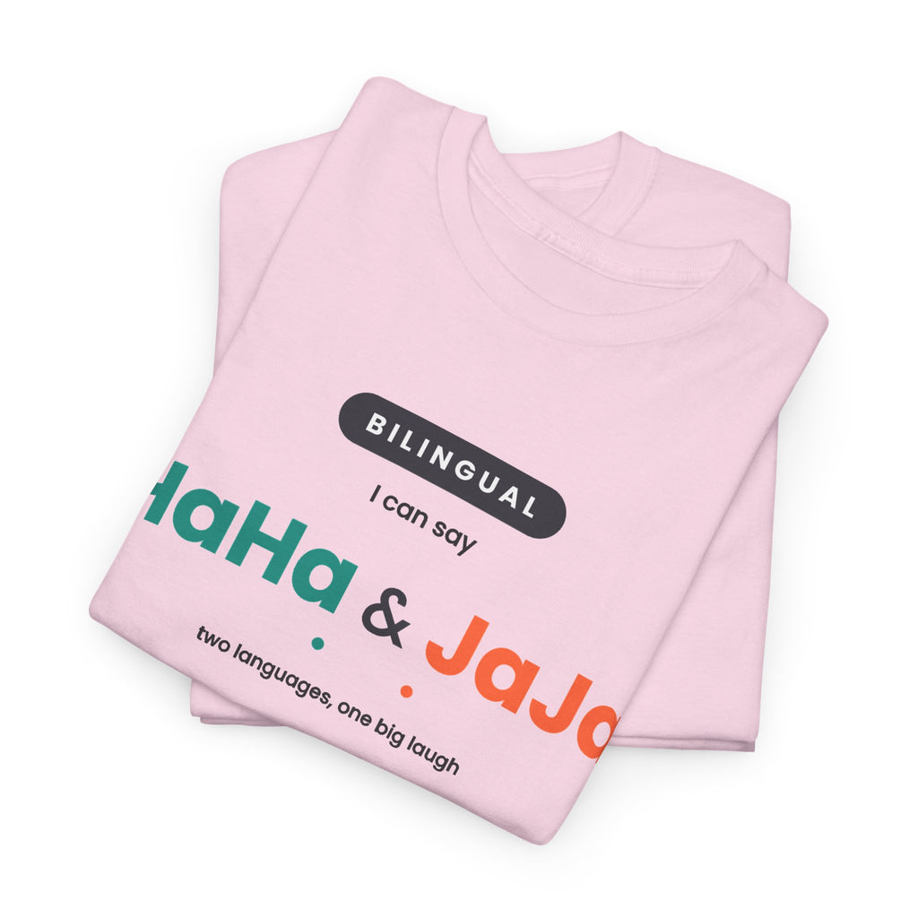 Bilingual HaHa & JaJa Tee | Funny Language Shirt