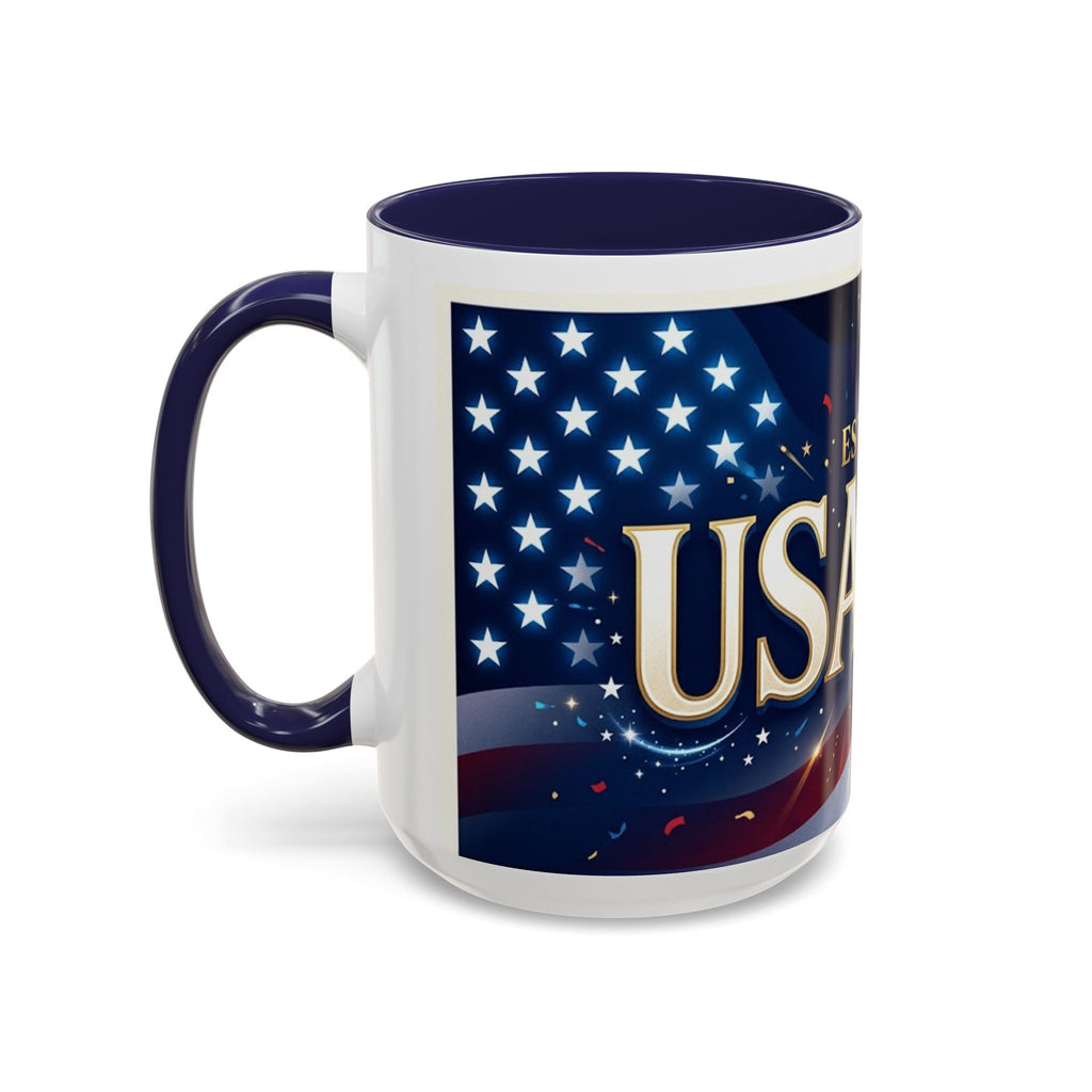 USA 250 Anniversary Coffee Mug | Flag Accent 11oz 15oz