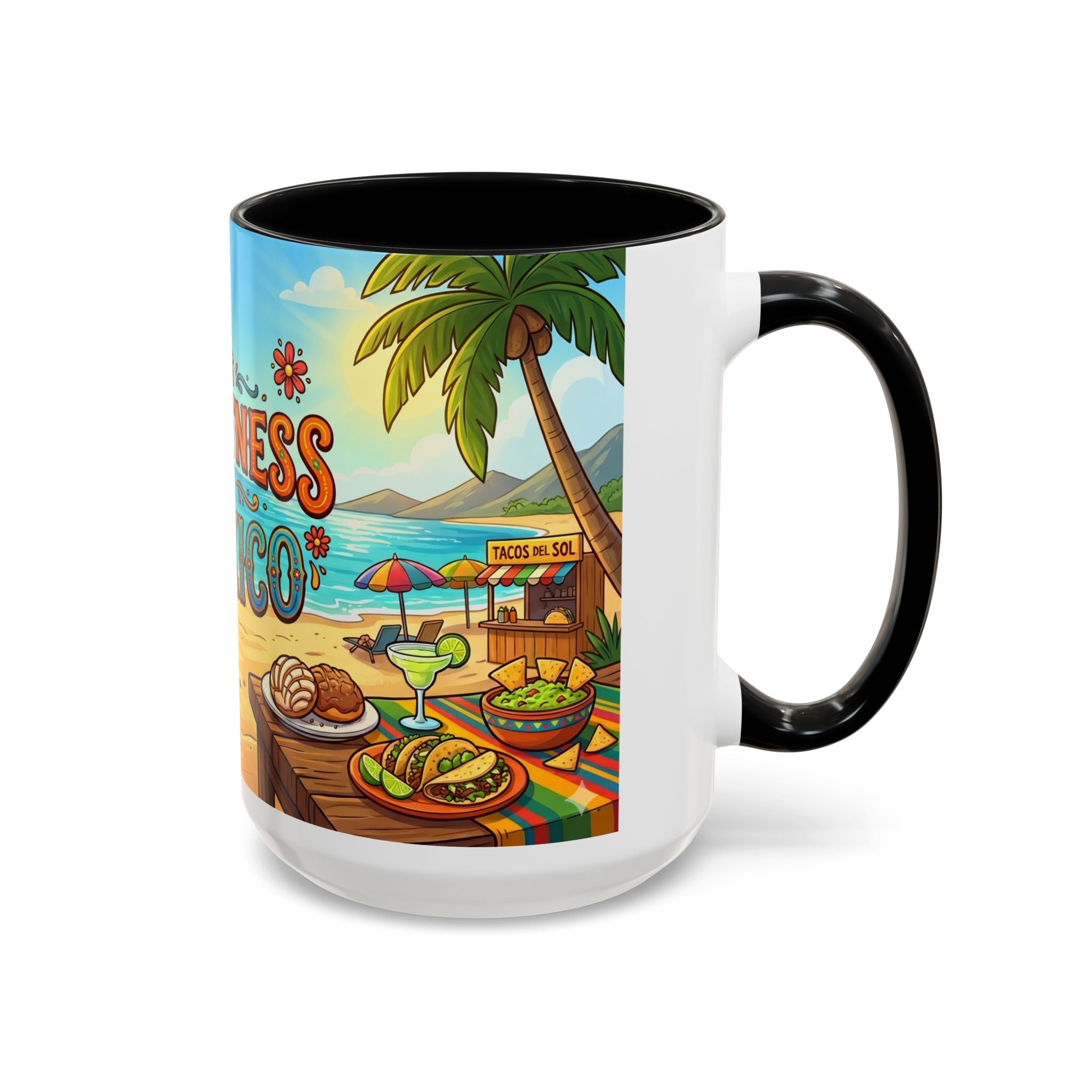 The Sweetness of Mexico Coffee Mug | Mexican Beach Food Illustration