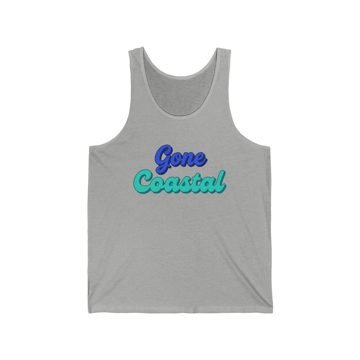 Gone Coastal Beach Phrase Tank