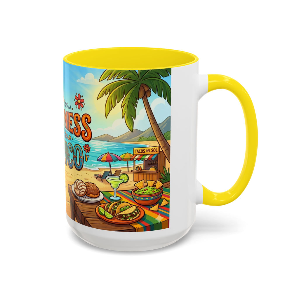 The Sweetness of Mexico Coffee Mug | Mexican Beach Food Illustration