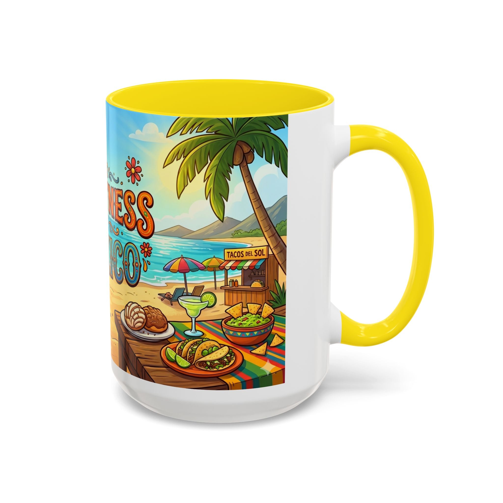 The Sweetness of Mexico Coffee Mug | Mexican Beach Food Illustration