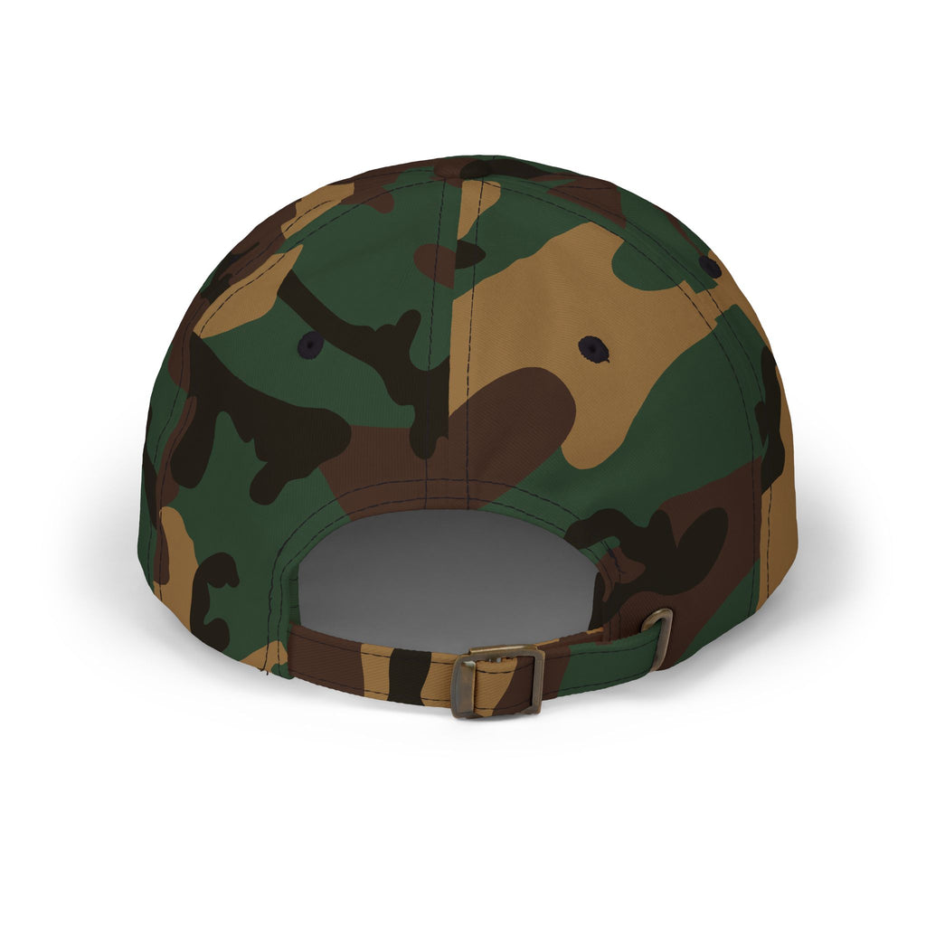 Camouflage K Initial Dad Cap