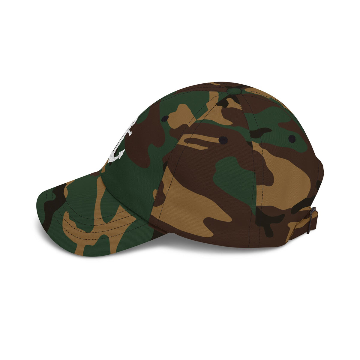 Camouflage Anchor Dad Cap