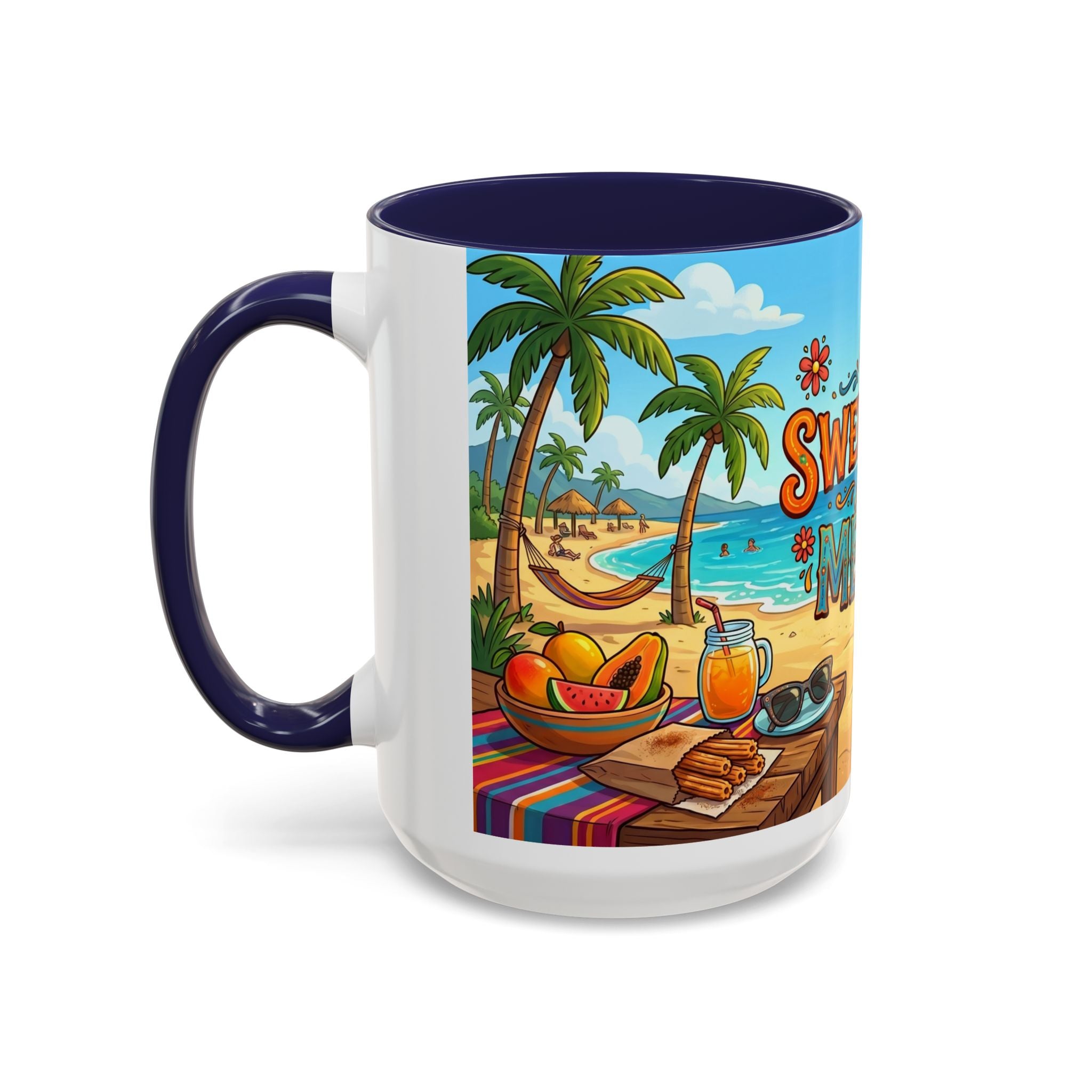 The Sweetness of Mexico Coffee Mug | Mexican Beach Food Illustration