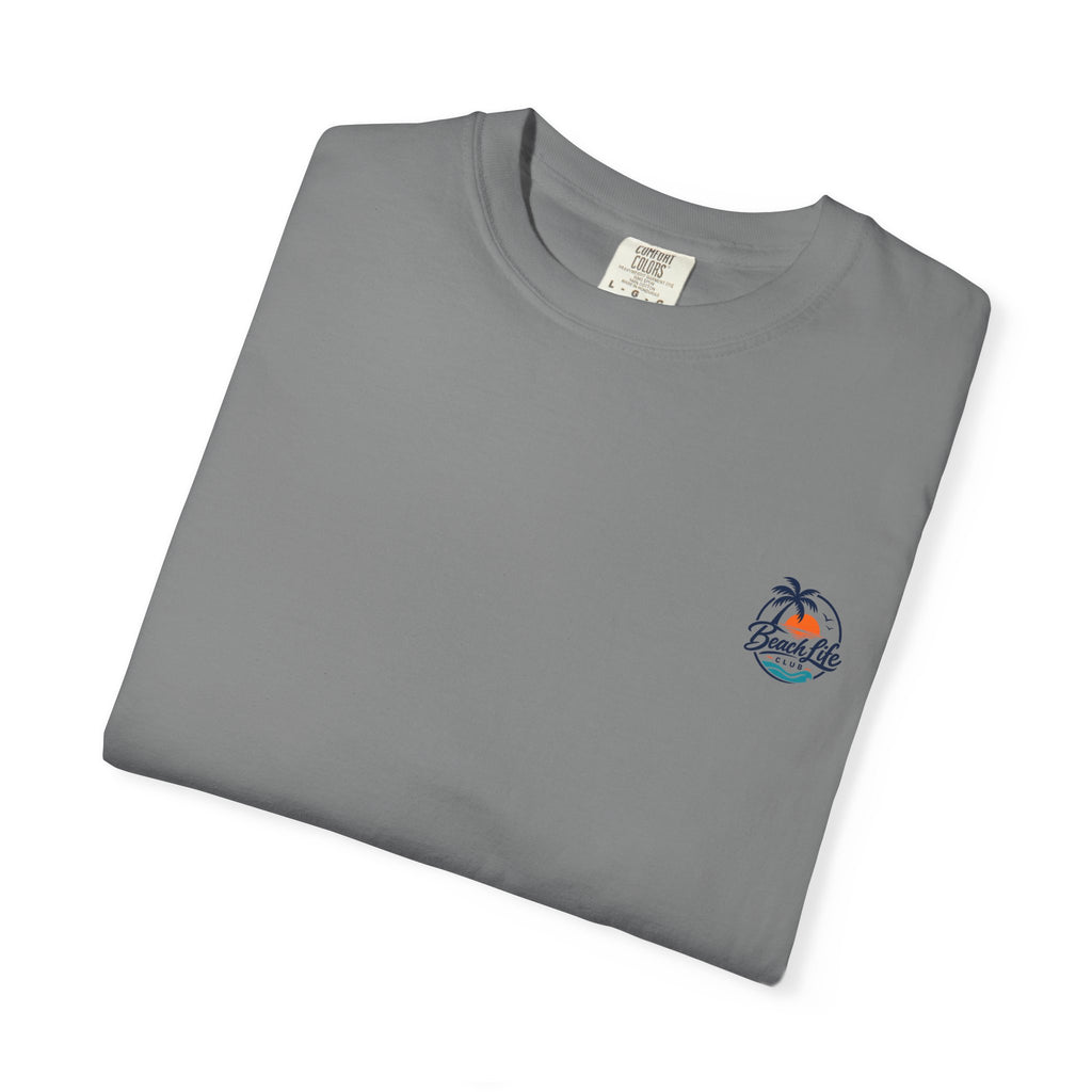 T-Shirt — Sunset Surf Palm Tree Beach Graphic Tee