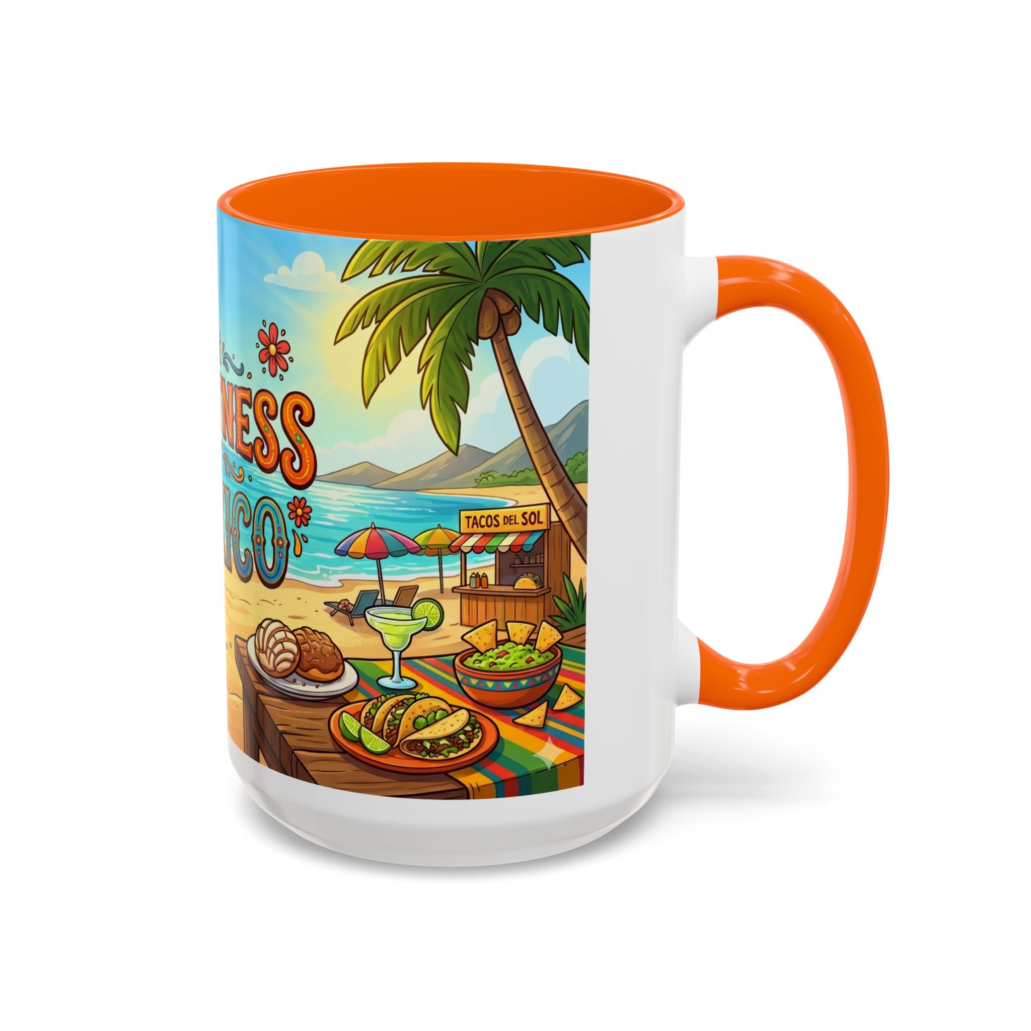 The Sweetness of Mexico Coffee Mug | Mexican Beach Food Illustration
