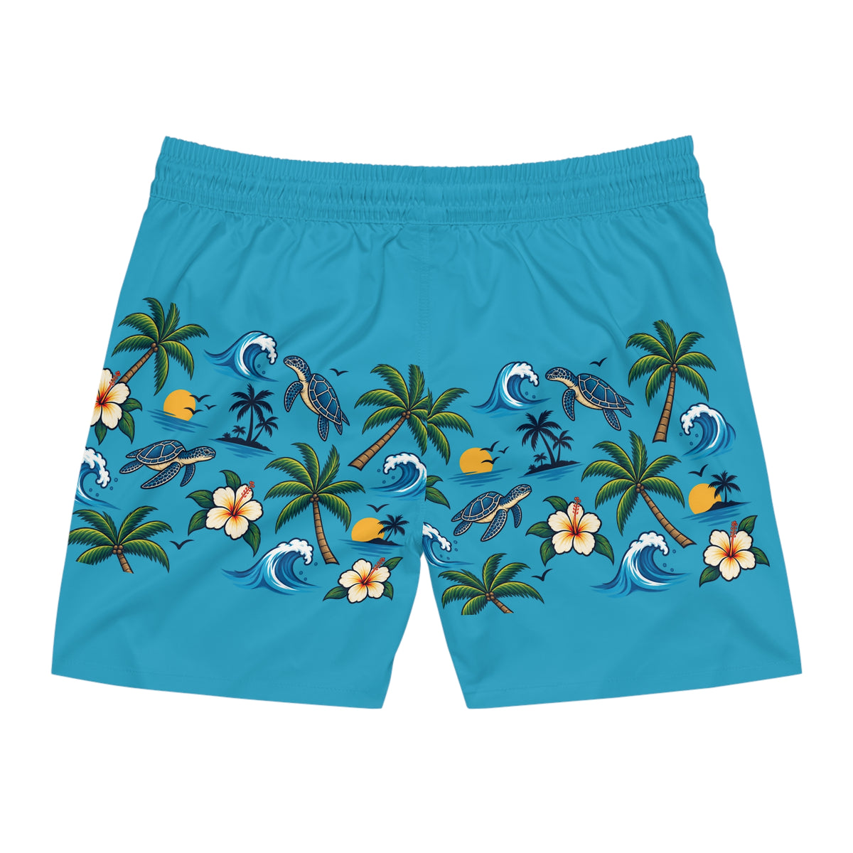 Men's Mid-Length Swim Shorts (AOP)