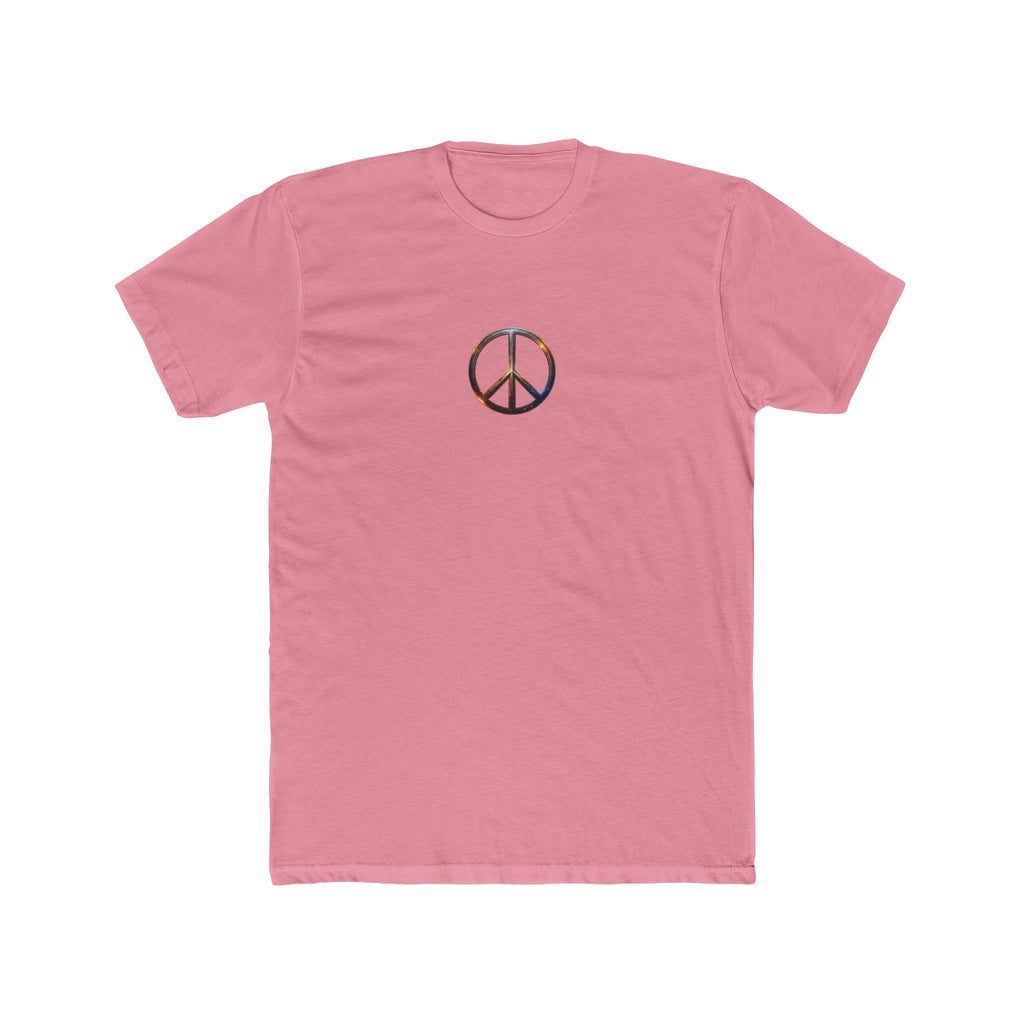 Retro Peace Sign T-Shirt | Small Chest Graphic, 70s Vibe