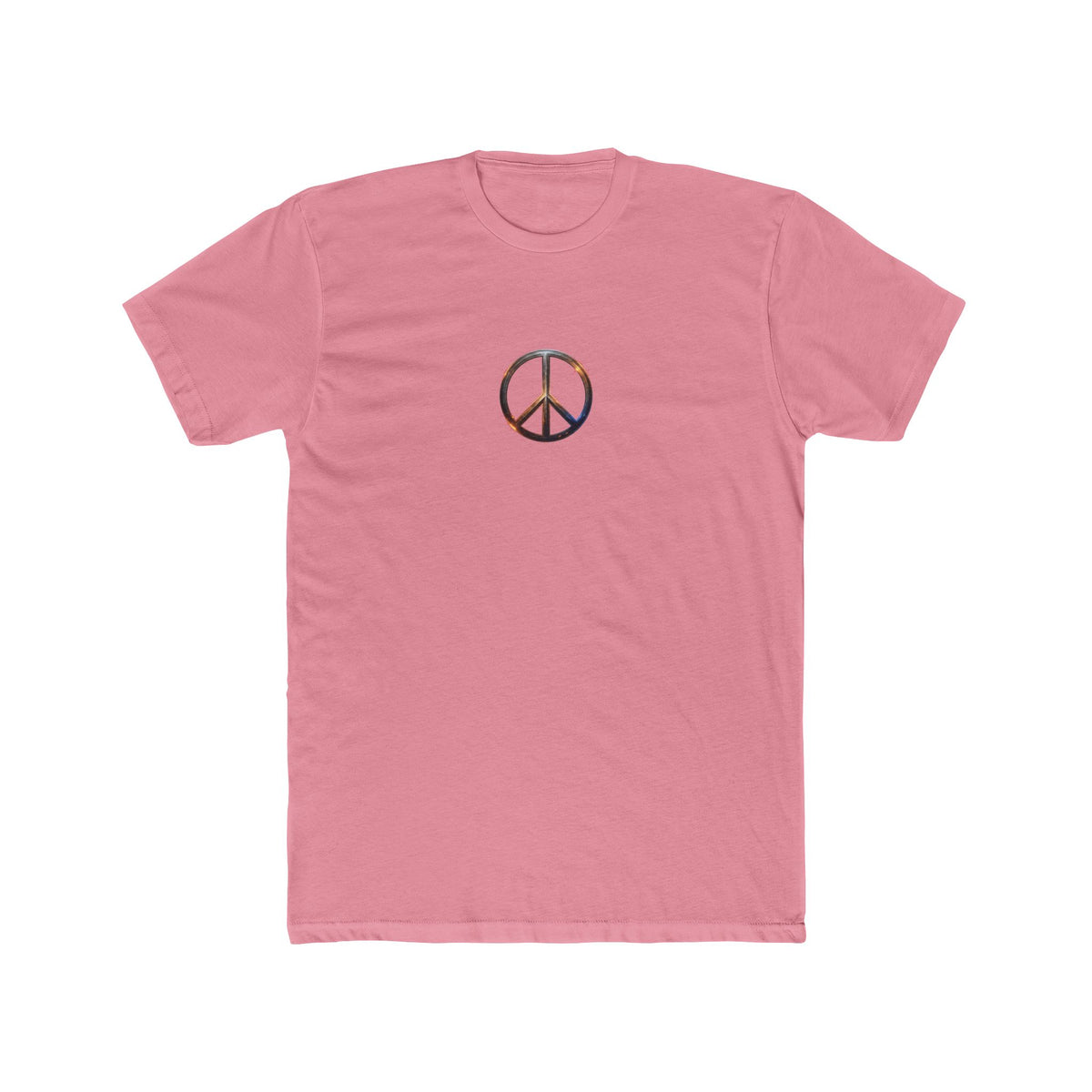 Retro Peace Sign T-Shirt | Small Chest Graphic, 70s Vibe