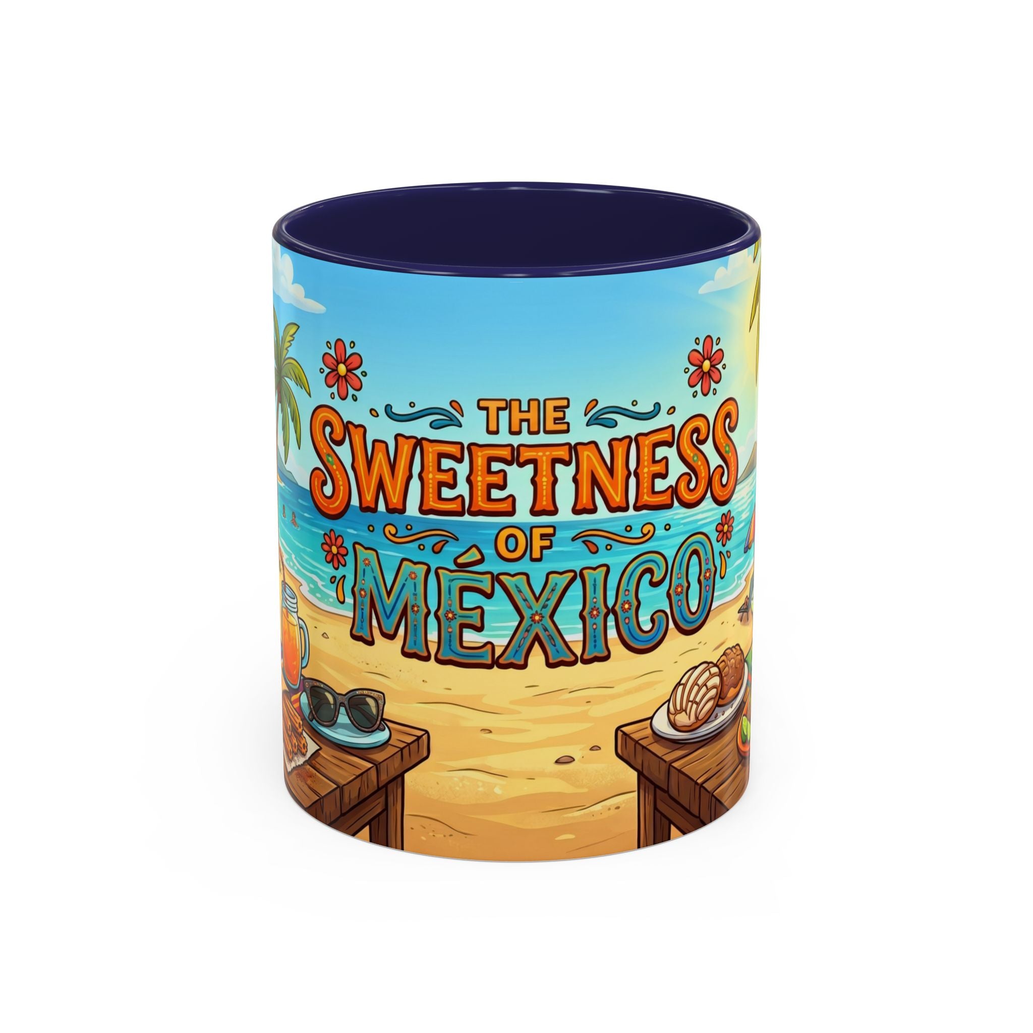 The Sweetness of Mexico Coffee Mug | Mexican Beach Food Illustration