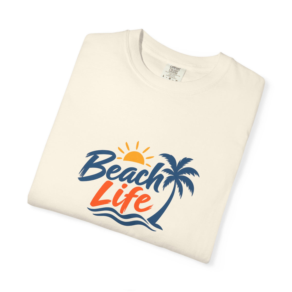 Beach Life T-Shirt — Palm Tree Sunset Graphic Tee