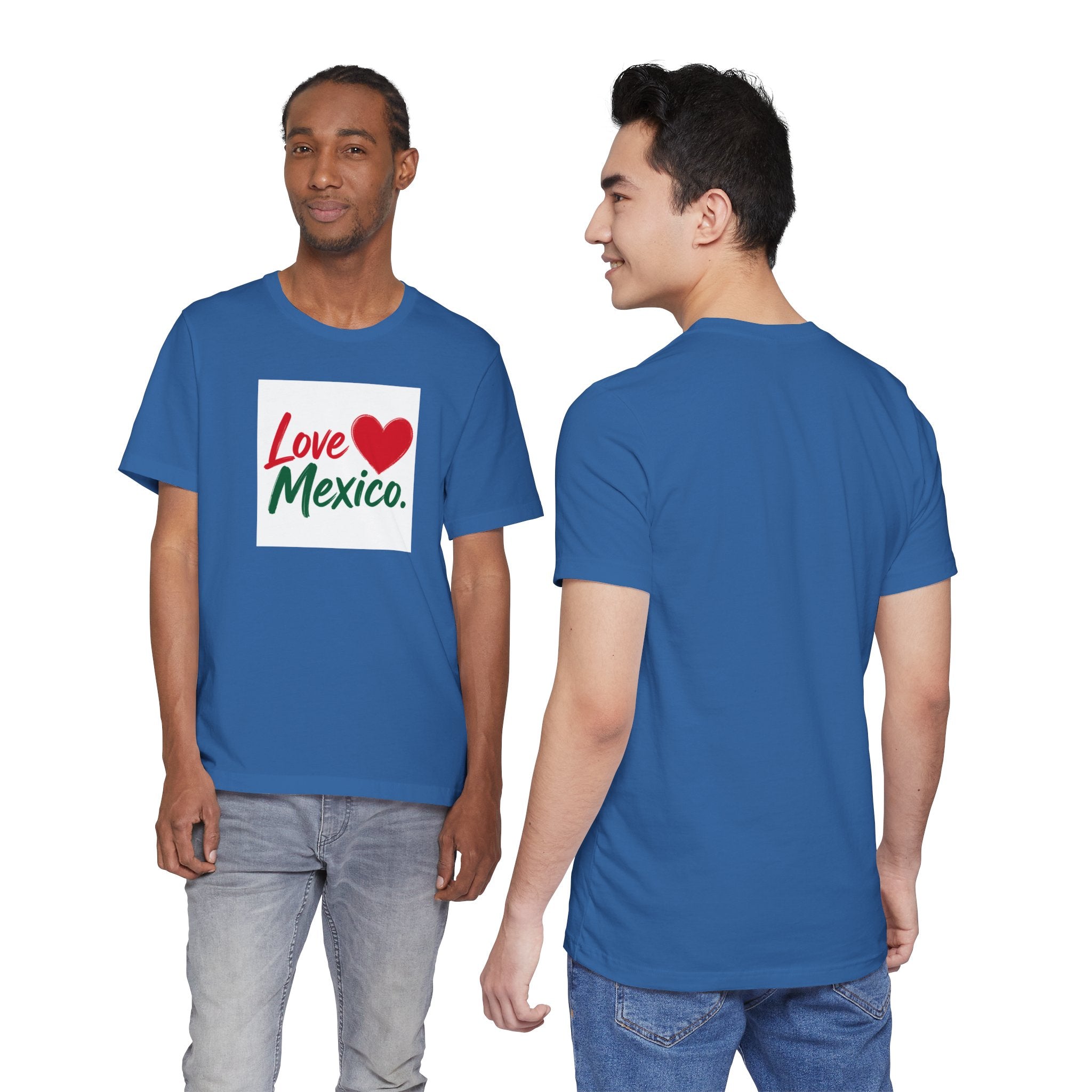 Love Mexico T-Shirt — Heart Mexico Pride Tee