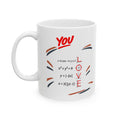 Inspirational Ceramic Mug — "You Are Loved" Motivational Coffee Cup (11oz/15oz)