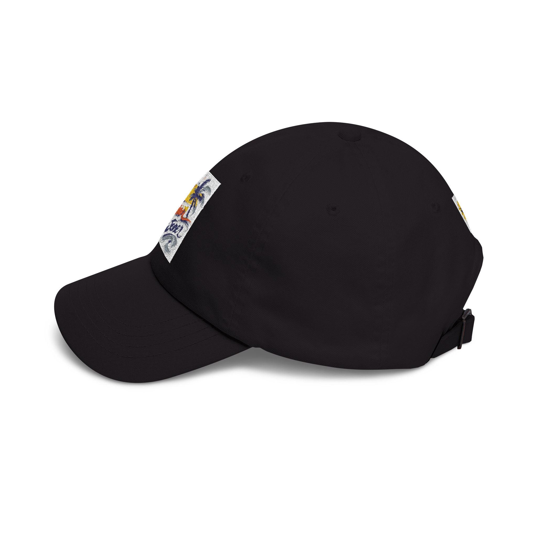 Sun Catcher beach sunset cap | dad hat with palm and sun embroidery