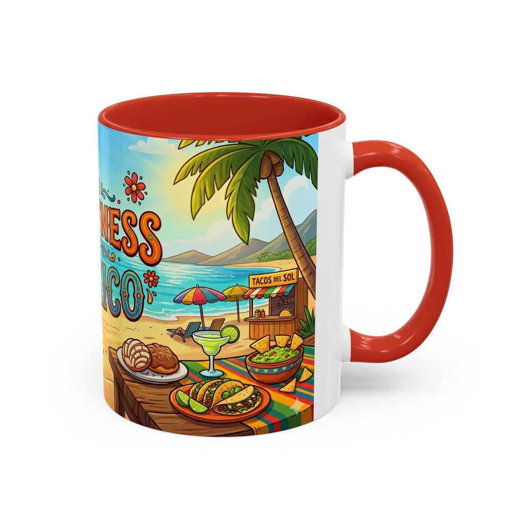 The Sweetness of Mexico Coffee Mug | Mexican Beach Food Illustration