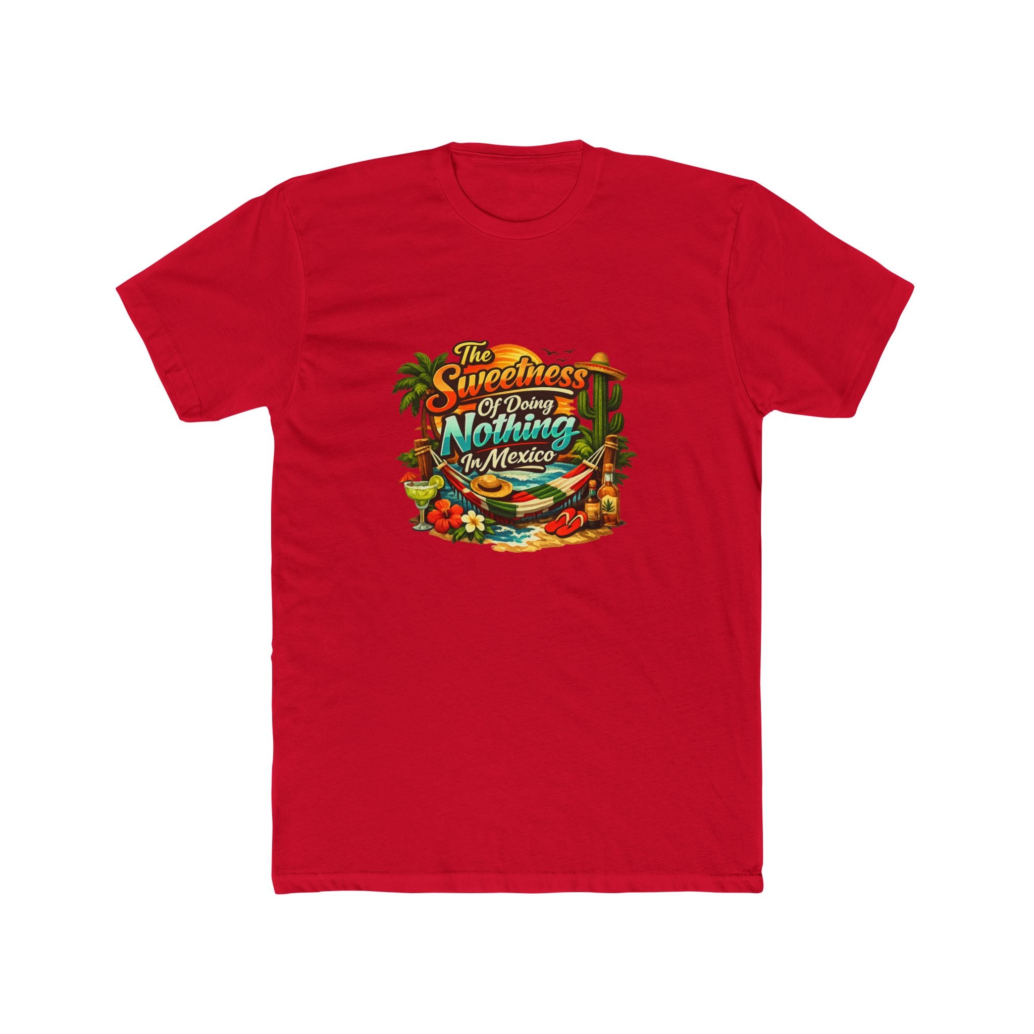 Mexico Vacation T-Shirt — "The Sweetness of Doing Nothing in Mexico" Tropical Graphic Tee