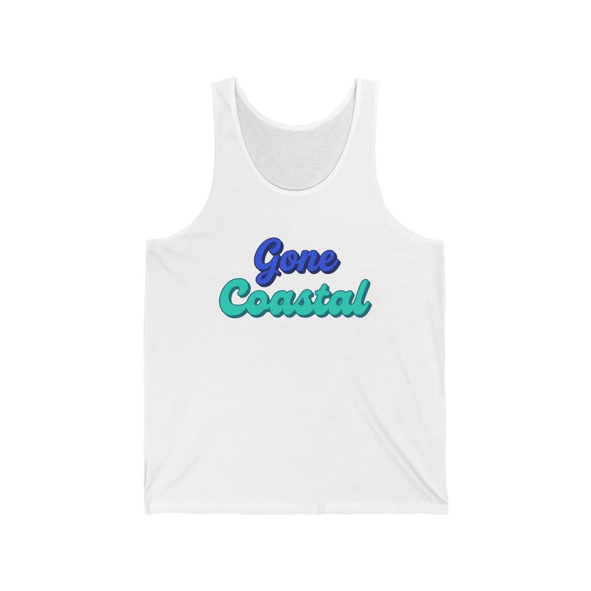 Gone Coastal Beach Phrase Tank