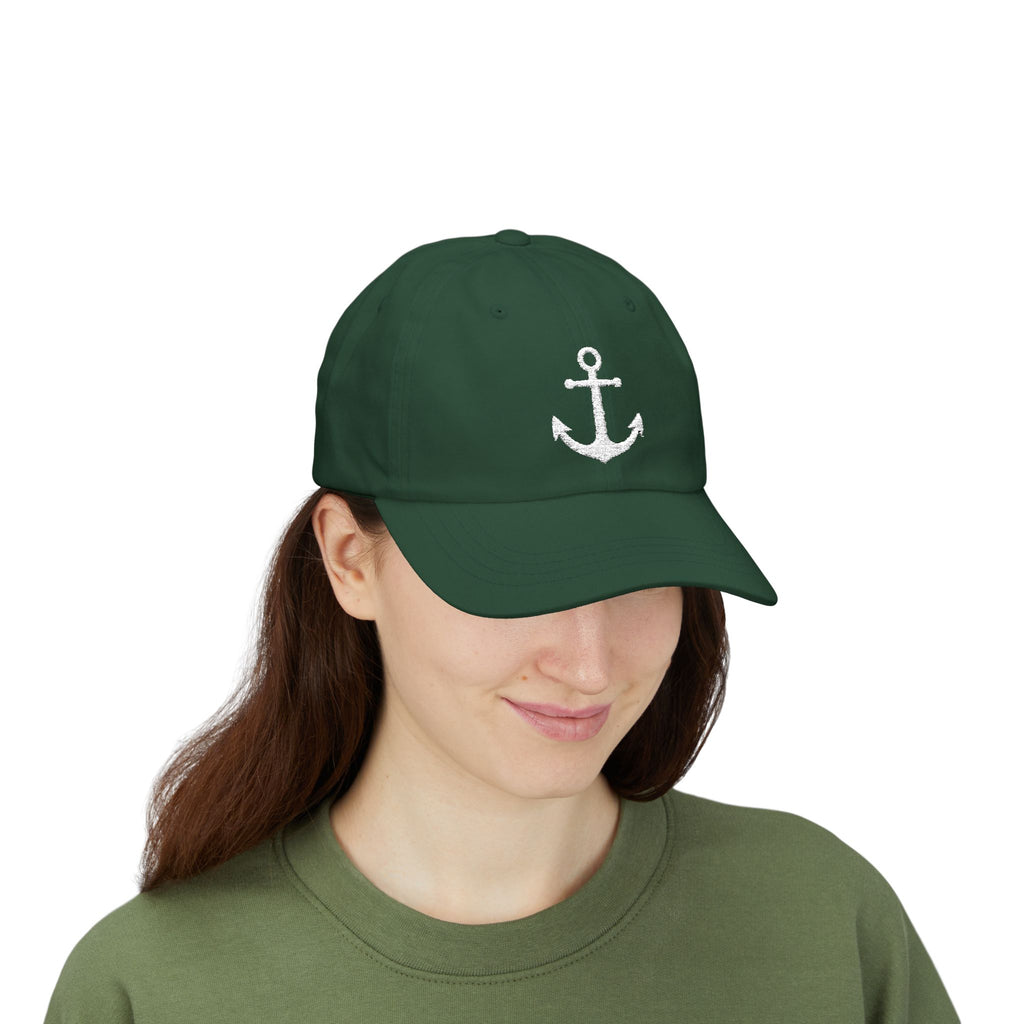 Camouflage Anchor Dad Cap