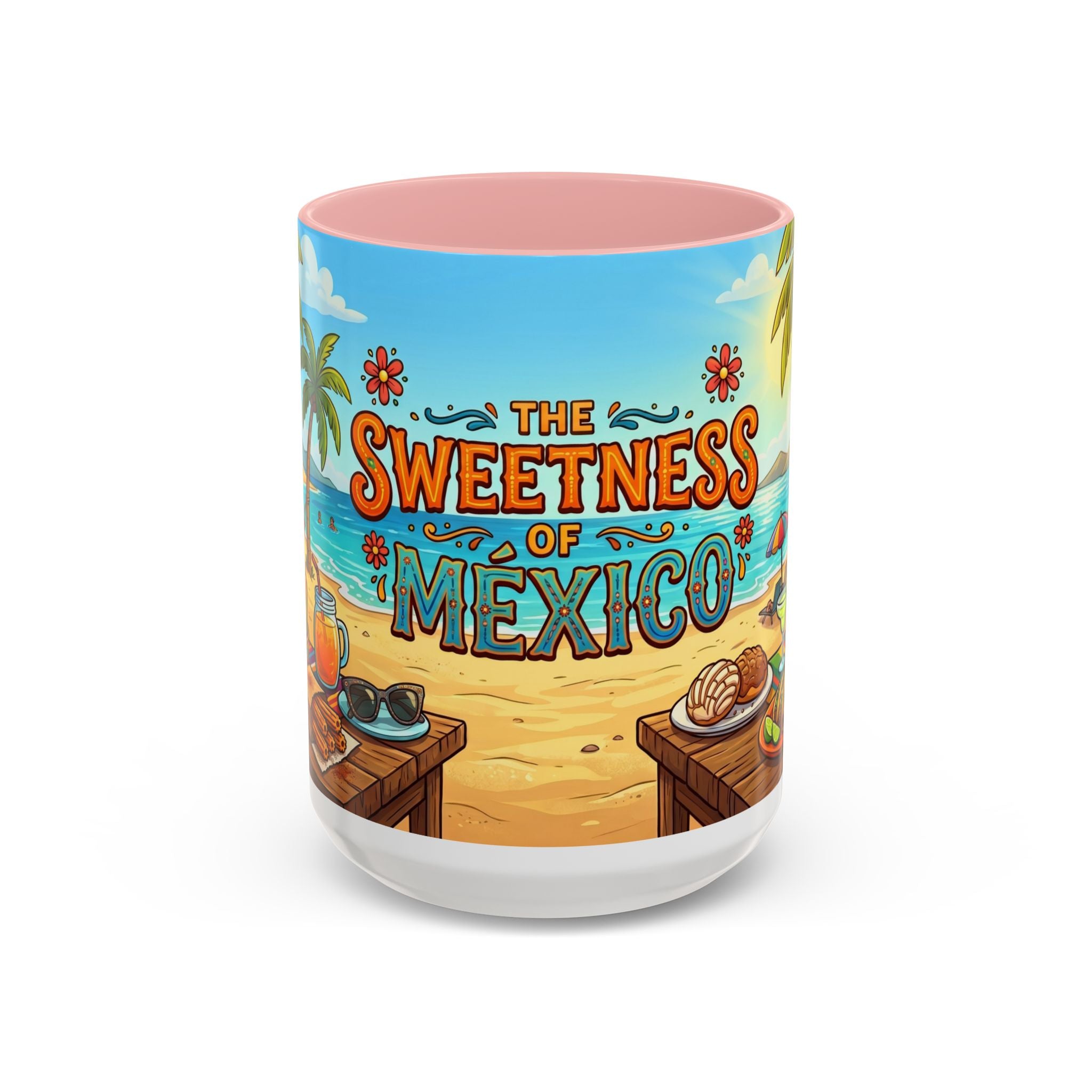 The Sweetness of Mexico Coffee Mug | Mexican Beach Food Illustration
