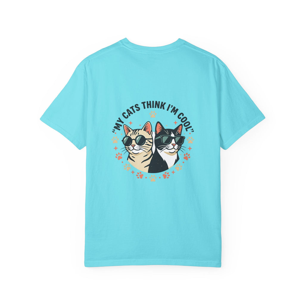 My Cats Think I'm Cool T-Shirt | Cat Sunglasses Design